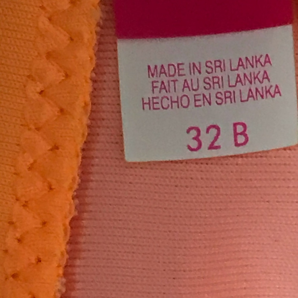Victoria Secret Colorblock Bandeau Bikini Top 32B - Picture 7 of 10